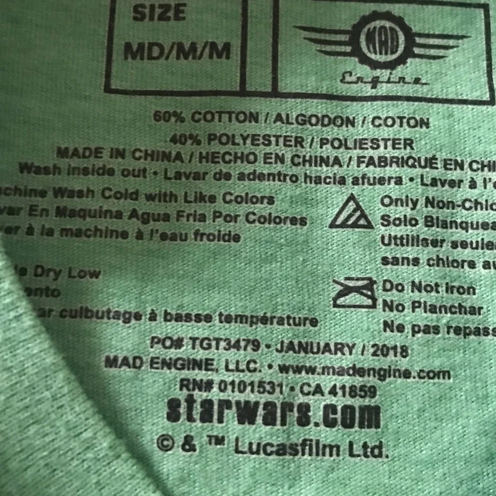 💓Darth Vader Star Wars St. Patrick’s Day Tee - Picture 5 of 6